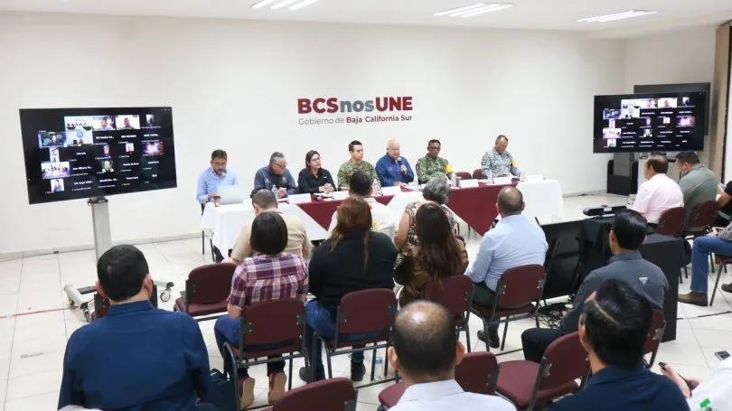 Seguimiento del Gobierno de BCS al alejamiento del huracán Marie