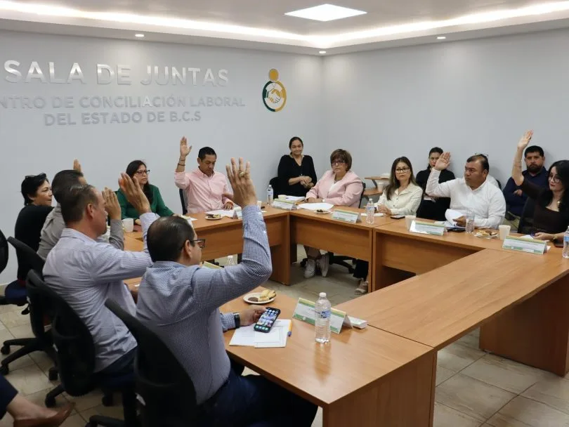 Governing Board session of the Baja California Sur Labor Conciliation Centers