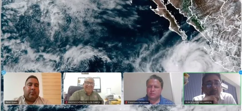 School closure notice in Los Cabos due to Hurricane Rachel
