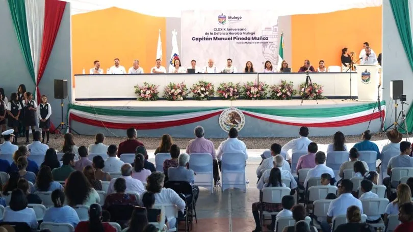 Sesión solemne por el 179 aniversario de la Gesta Heroica de Mulegé