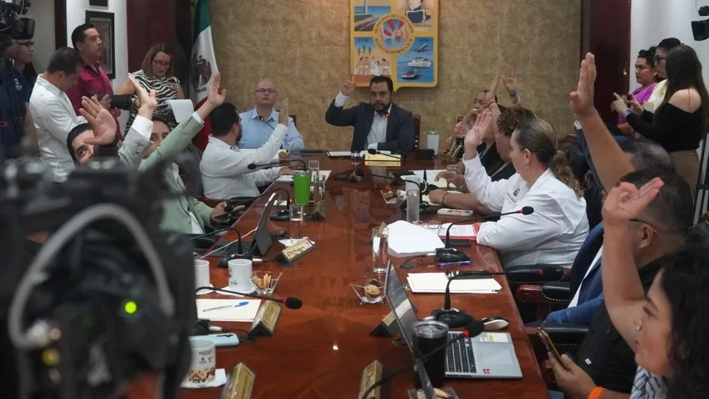 Sesión de Cabildo del XV Ayuntamiento de Los Cabos
