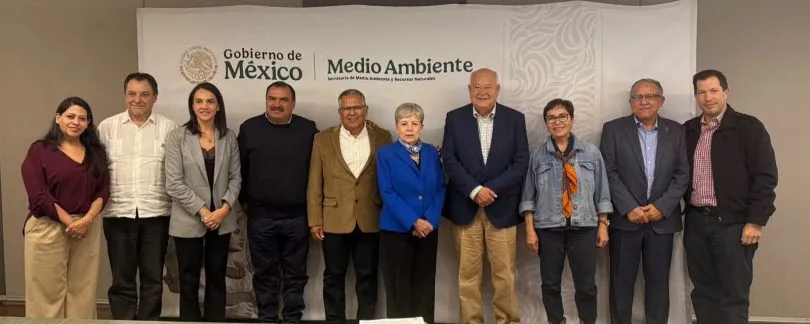 Baja California Sur's governor meets Mexico's environment secretary in Mexico City