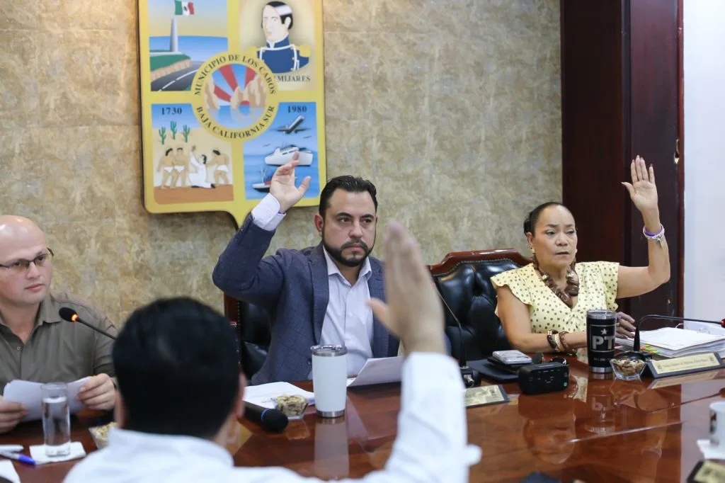 Sesión extraordinaria del Cabildo de Los Cabos
