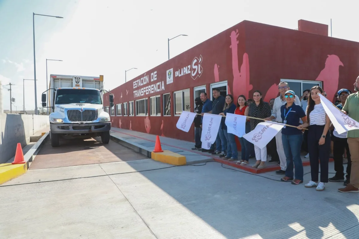 Waste Transfer Station in operation in La Paz, Baja California Sur