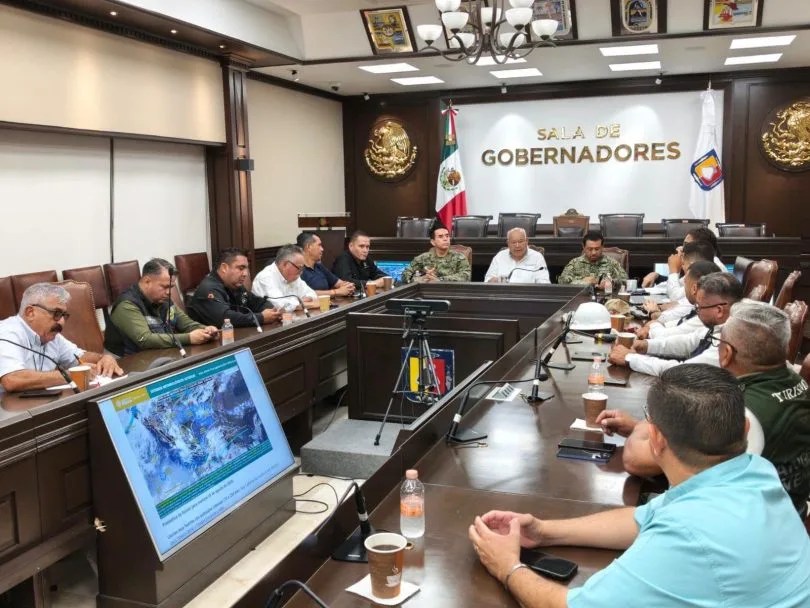 Session of the State Civil Protection Committee of Baja California Sur