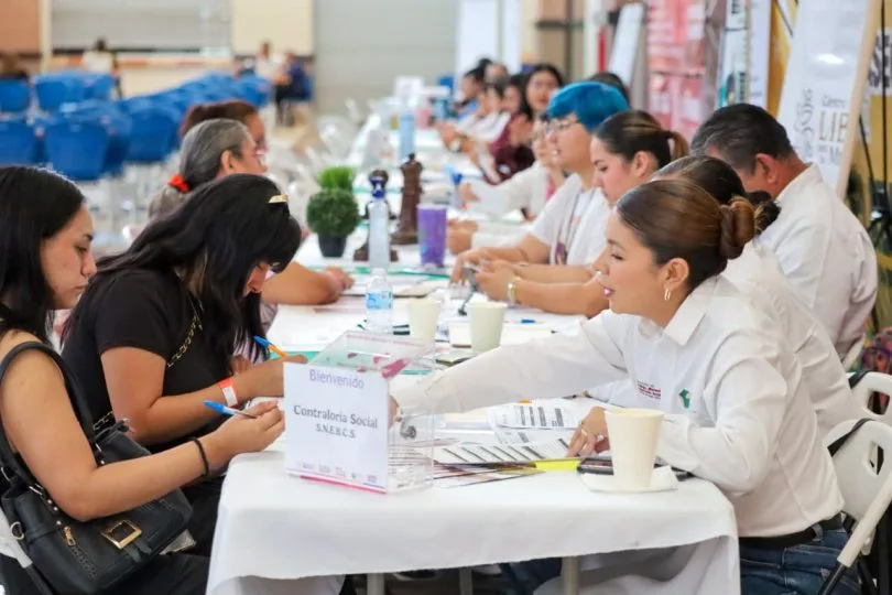 SNE National Job Fair poster in Baja California Sur