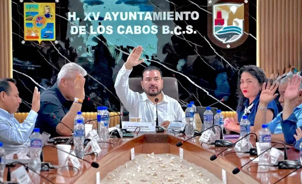 Session of the Los Cabos Municipal Transport Council