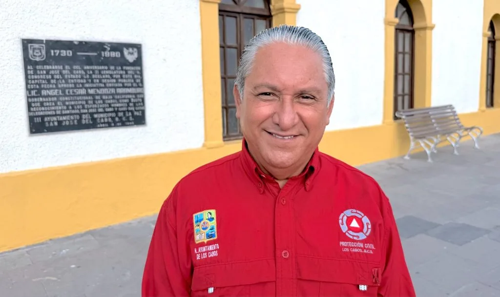 Personal de Protección Civil de Los Cabos monitorea el sistema tropical Marie en el Pacífico
